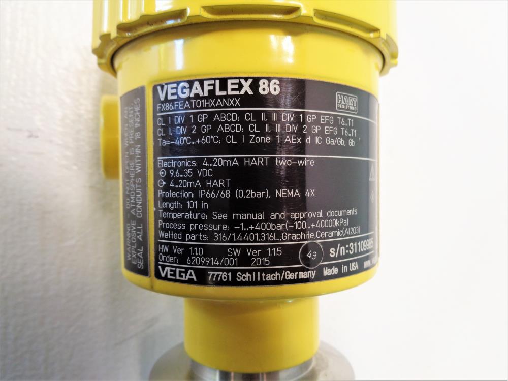 Vega Vegaflex 86 Level Sensor FX86.FEAT01HXANXX